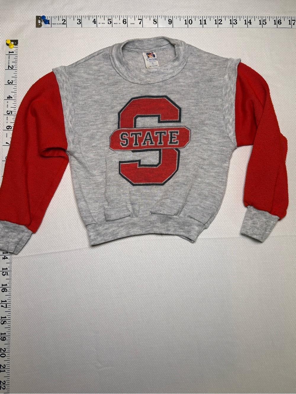 Vintage Carters S State Colorblock Sweatshirt Estimated 4T/5T